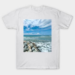 Beach front stones T-Shirt